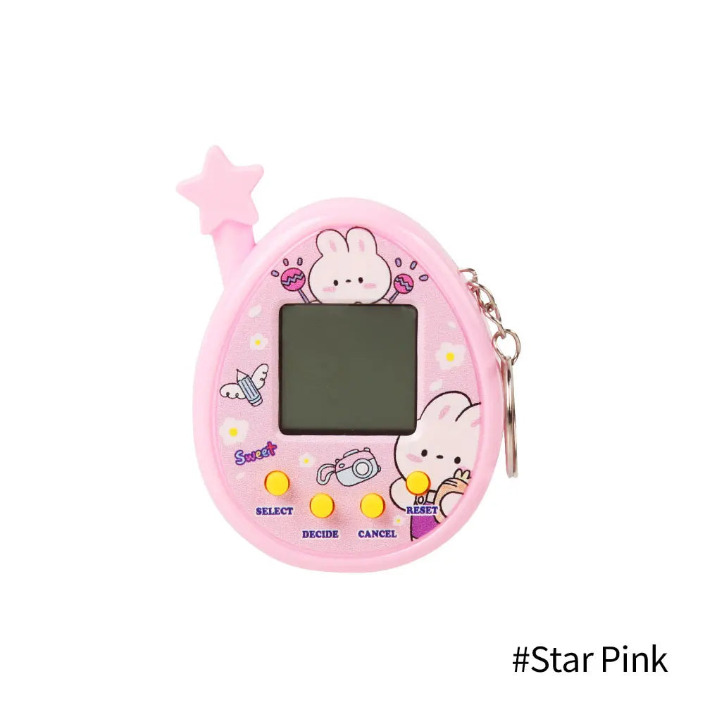PIXPET Virtual Pet Keychain — Retro Electronic Digital Pet Toy