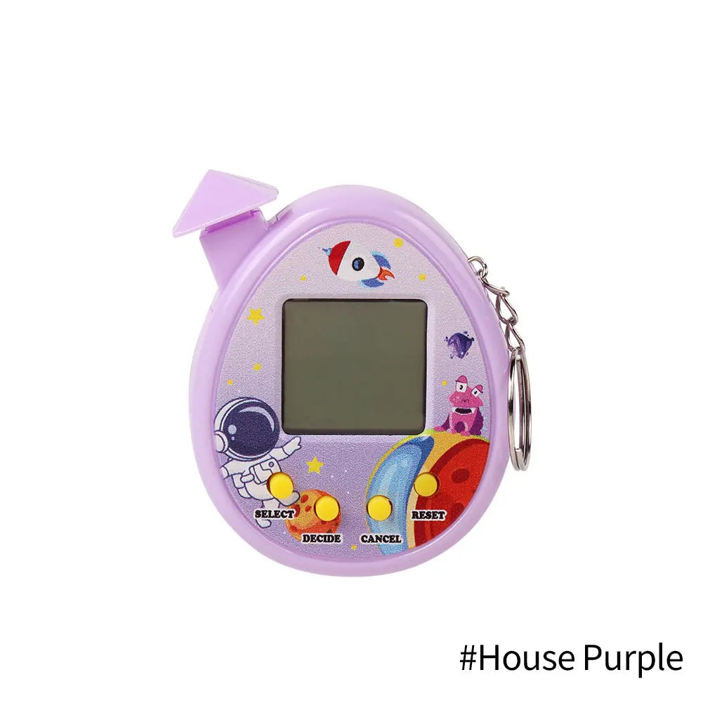 PIXPET Virtual Pet Keychain — Retro Electronic Digital Pet Toy