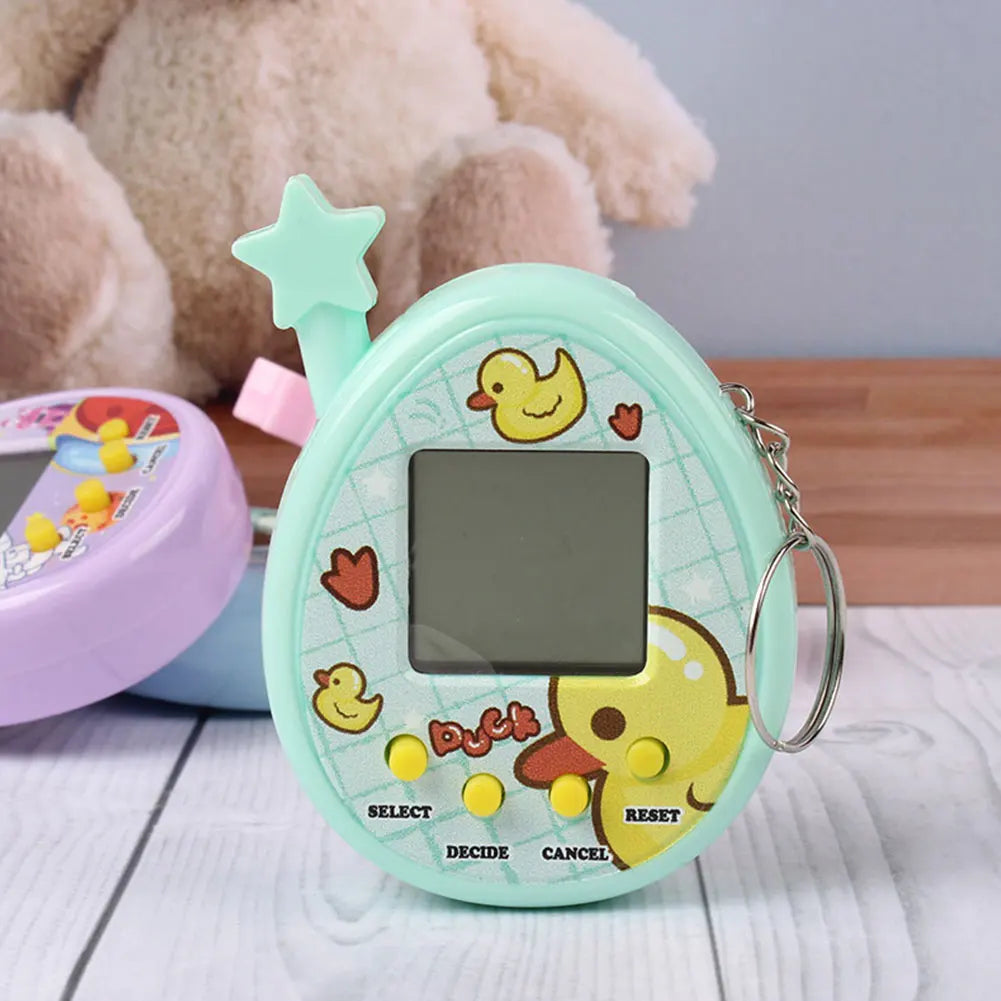 PIXPET Virtual Pet Keychain — Retro Electronic Digital Pet Toy