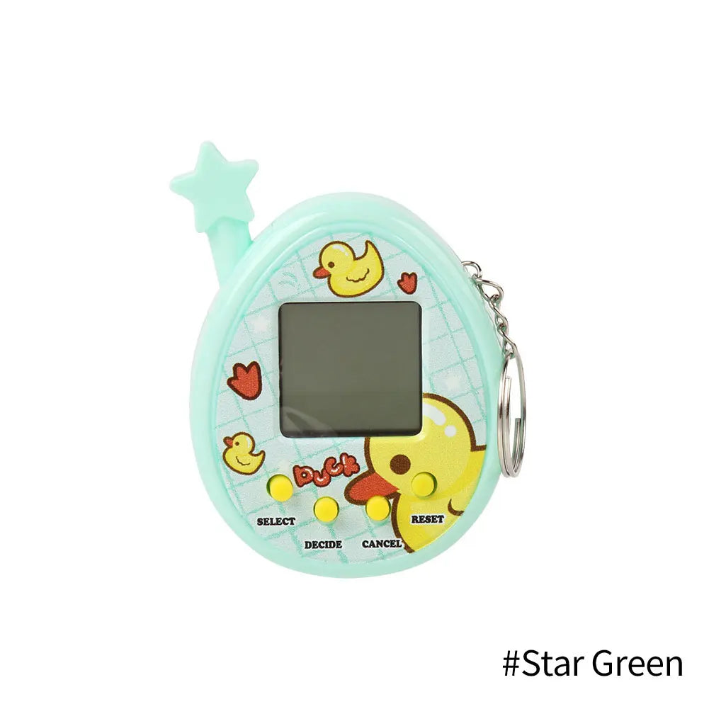 PIXPET Virtual Pet Keychain — Retro Electronic Digital Pet Toy
