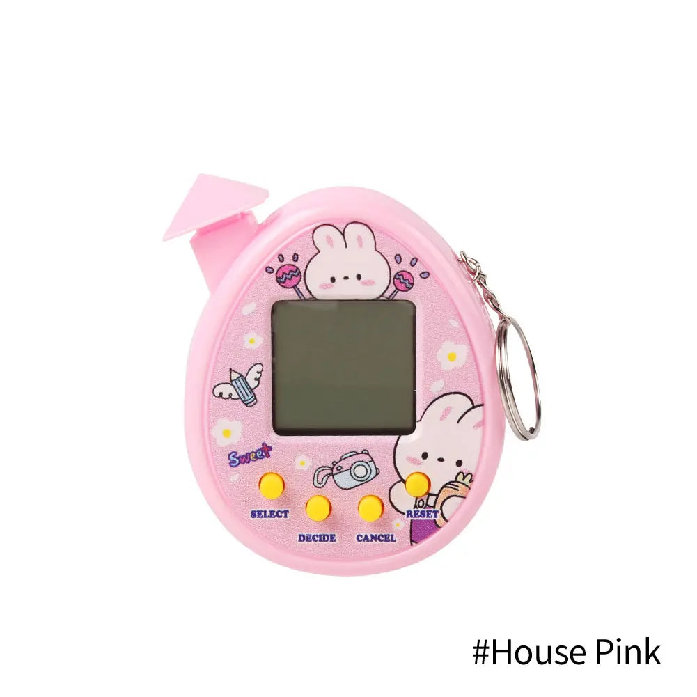 PIXPET Virtual Pet Keychain — Retro Electronic Digital Pet Toy