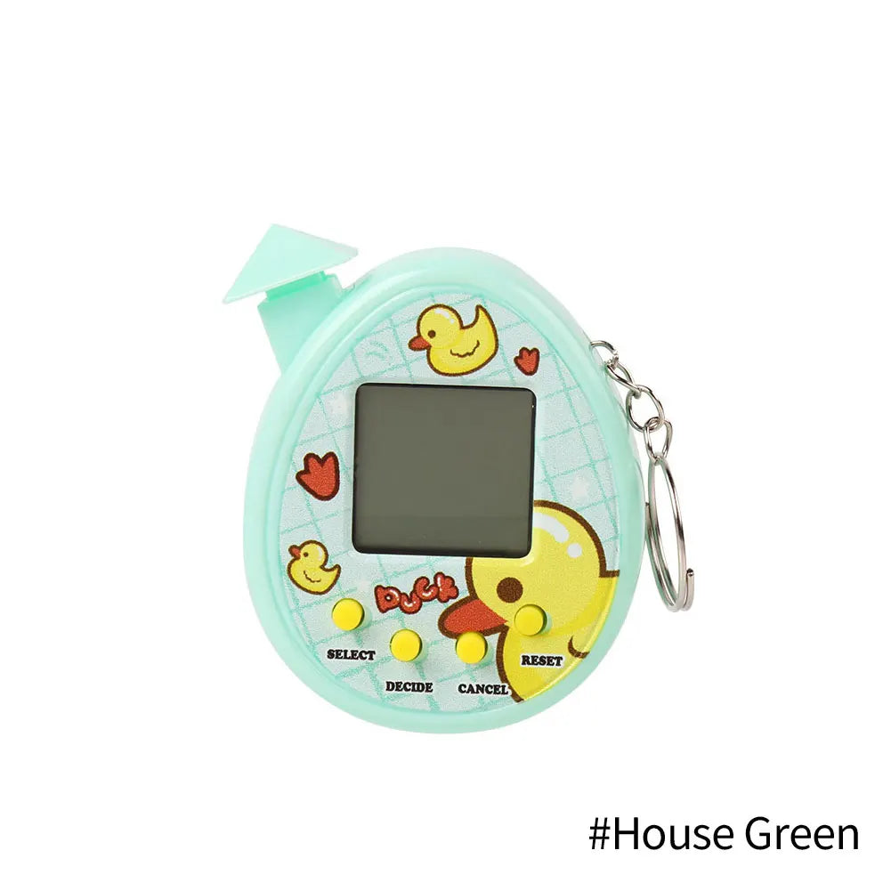 PIXPET Virtual Pet Keychain — Retro Electronic Digital Pet Toy