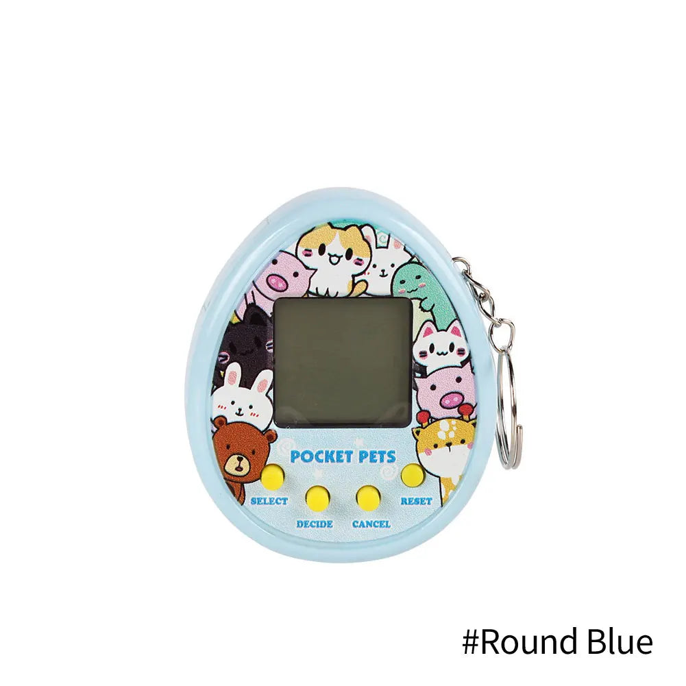 PIXPET Virtual Pet Keychain — Retro Electronic Digital Pet Toy